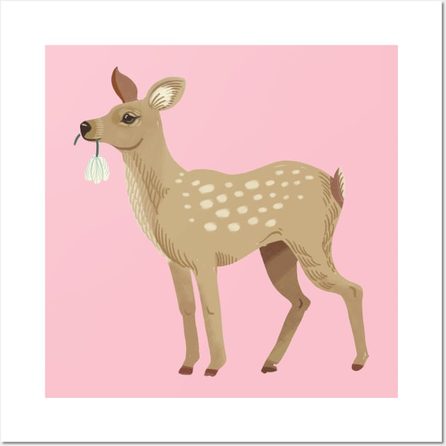 Deer Wall Art by Rebelform
